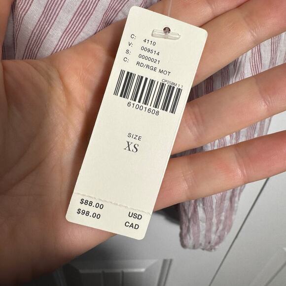 NWT Anthropologie Pilcro Tavi Ruffled Button-down Blouse - Picture 6 of 6